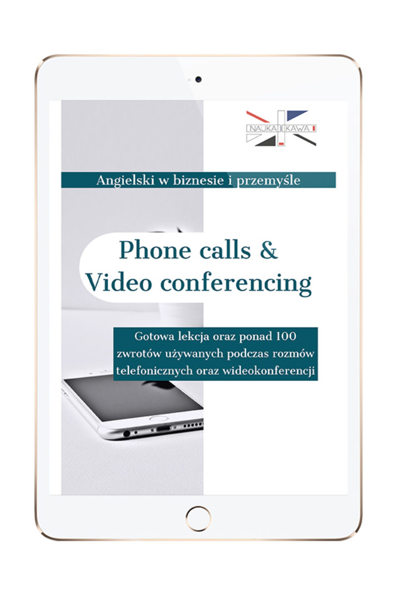 E-book + kurs: Phone calls & video conferencing